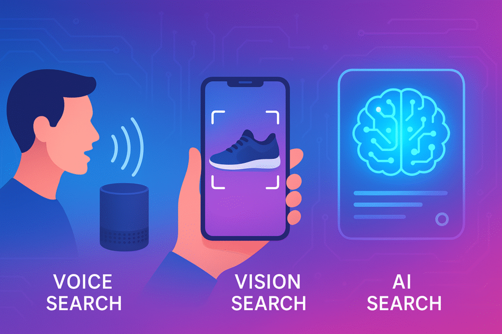 "Programmatic Ads, Voice Search, Visual Recognition — Powered by AI in Digital Marketing"