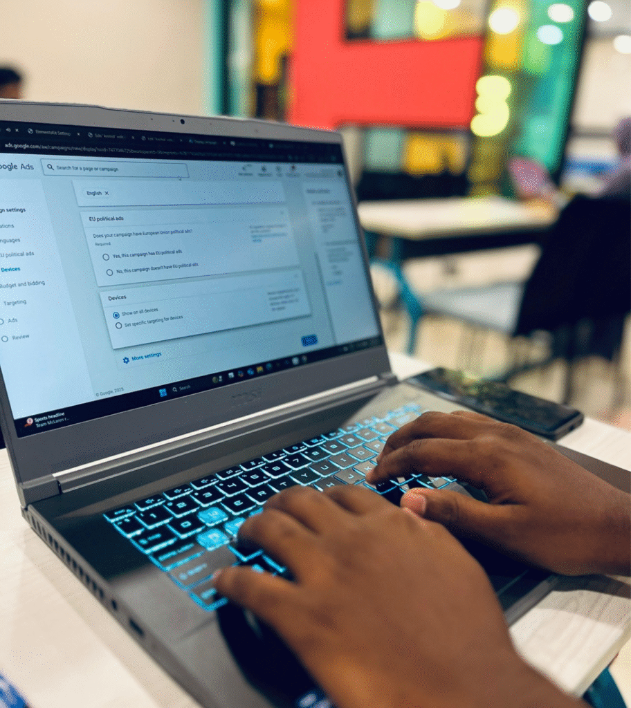 Digital Marketing Strategist in Malappuram working on marketing plan