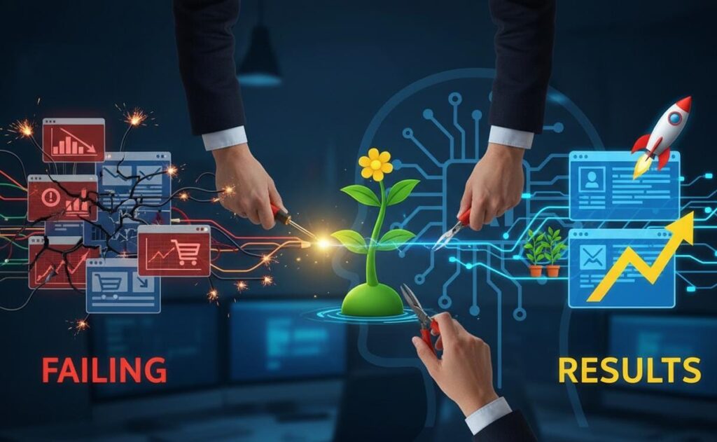 Analyzing Google Ads performance data for clients in Malappuram